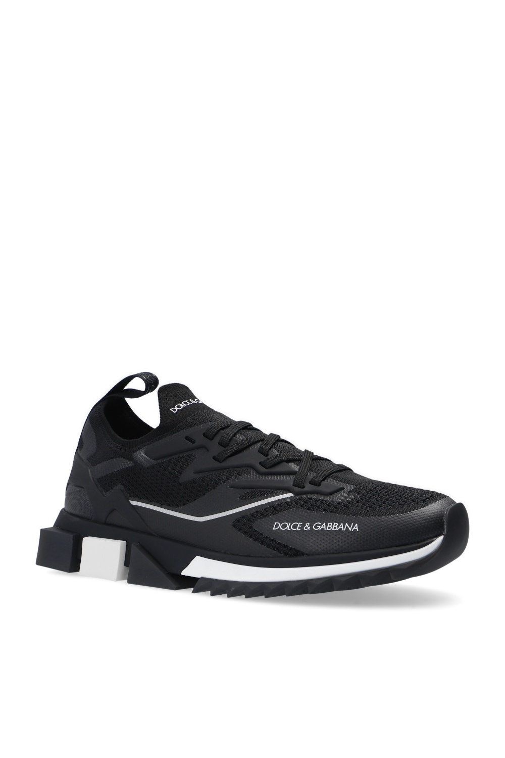 Dolce & Gabbana::スニーカー:40.5[RESALE] DOLCE & GABBANA Crystal DG Logo Slip-On Sneaker SORRENTO